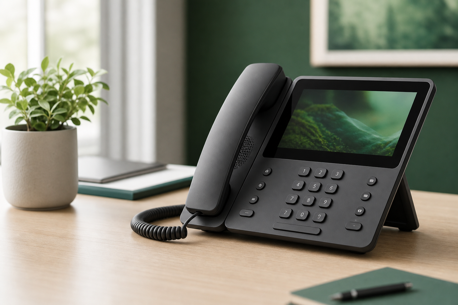 Hosted phone system